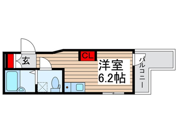 メルディアみのり台の物件間取画像